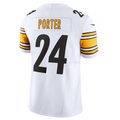 Choea P.Steelers #24 Joey Porter Jr. White Vapor F.U.S.E. Limited American Stitched Jerseys