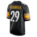 Choea P.Steelers #29 Eli Heidenreich Black Team Game Stitched Jerseys