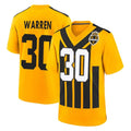 Choea P.Steelers #30 Jaylen Warren Player Gold Limited 1933 Throwback Home Game Stitched Jerseys