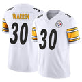 Choea P.Steelers #30 Jaylen Warren Player White Vapor F.U.S.E. Limited Stitched Jerseys