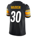 Choea P.Steelers #30 Jaylen Warren Vapor F.U.S.E Limited Home Stitched Jerseys