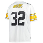 Choea P.Steelers #32 Franco Harris Mitchell & Ness White Big & Tall 1976 Retired Player Replica Jersey