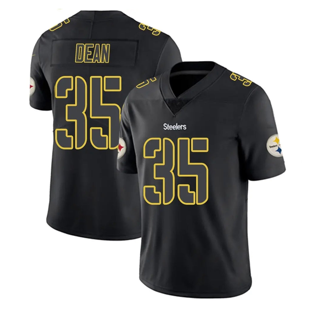 Choea P.Steelers #35 Jamel Dean Player Black Impact Limited Home Game Stitched Jerseys