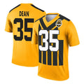 Choea P.Steelers #35 Jamel Dean Player Gold Legend Limited 1933 Throwback Performance Home Game Stitched Jerseys