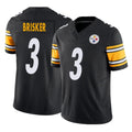 Choea P.Steelers #3 Jaquan Brisker Player Black Limited Vapor F.U.S.E. Home Game Stitched Jerseys