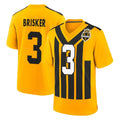 Choea P.Steelers #3 Jaquan Brisker Player Gold Limited 1933 Throwback Home Game Stitched Jerseys