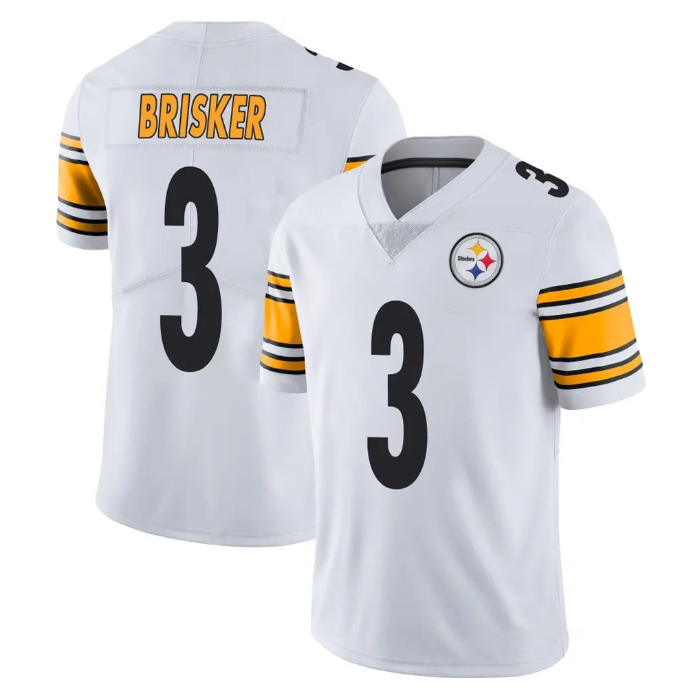 Choea P.Steelers #3 Jaquan Brisker Player White Limited Vapor Untouchable Home Game Stitched Jerseys