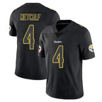 Choea P.Steelers #4 DK Metcalf Player Black Impact Limited Home Game Stitched Jerseys