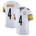 Choea P.Steelers #4 DK Metcalf Player White Limited Vapor Untouchable Home Game Stitched Jerseys