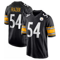 Choea P.Steelers #54 Zach Frazier Player Black Home Game Stitched Jerseys