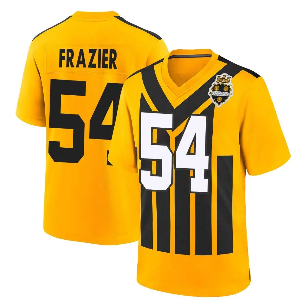 Choea P.Steelers #54 Zach Frazier Player Gold Limited 1933 Throwback Home Game Stitched Jerseys