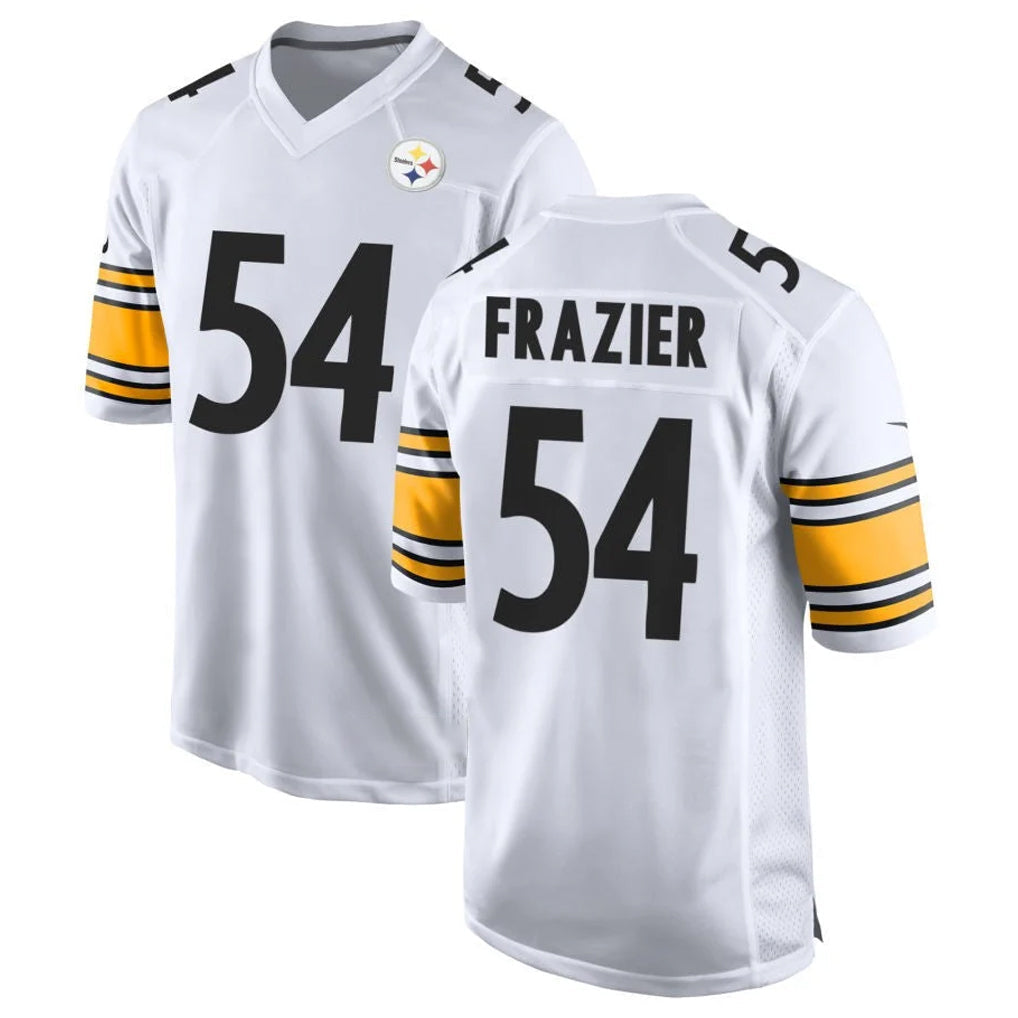 Choea P.Steelers #54 Zach Frazier Player White Home Game Stitched Jerseys