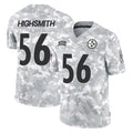 Choea P.Steelers #56 Alex Highsmith Player Arctic Camo Limited Salute To Service Home Game Stitched Jerseys