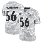 Choea P.Steelers #56 Alex Highsmith Player Arctic Camo Limited Salute To Service Home Game Stitched Jerseys