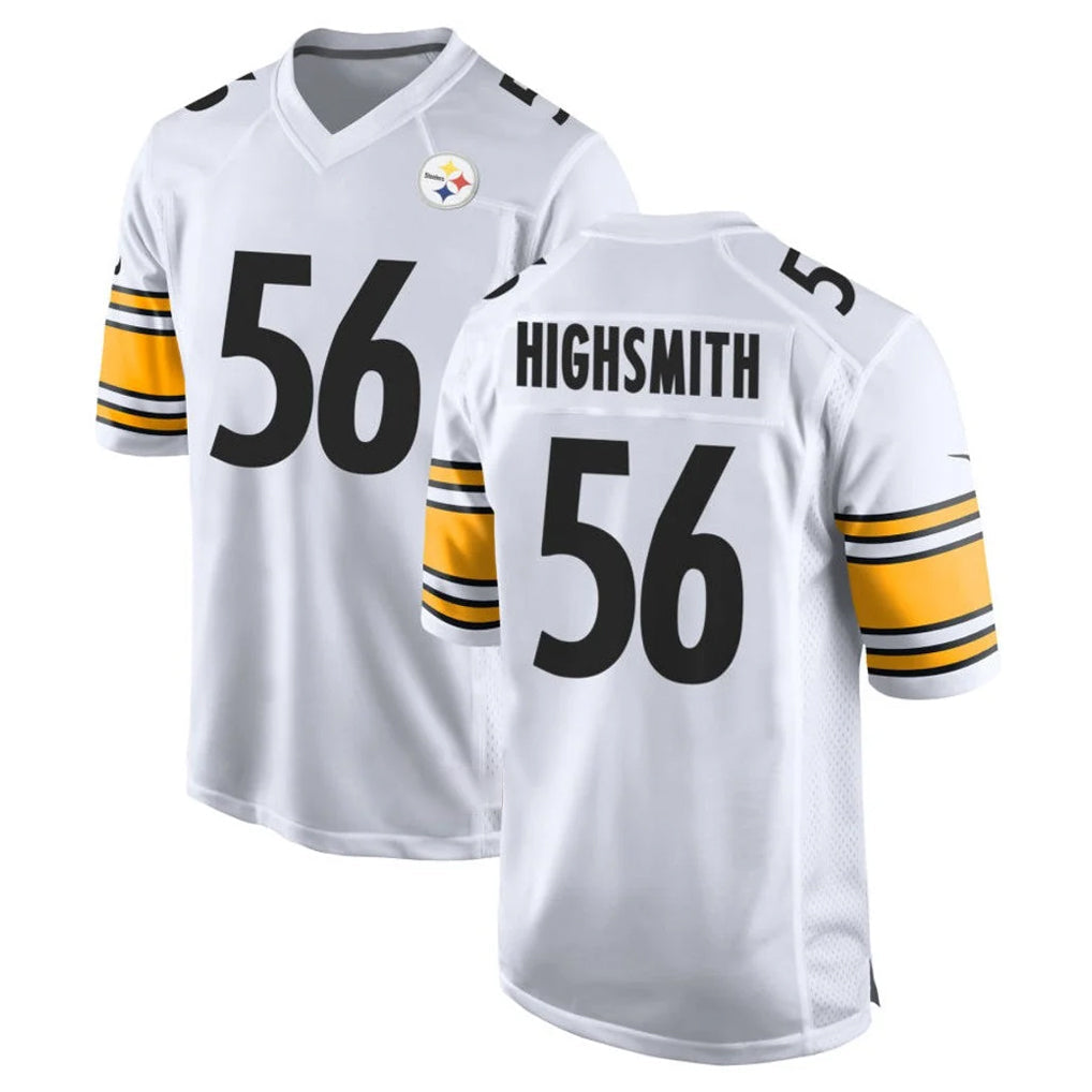 Choea P.Steelers #56 Alex Highsmith Player White Home Game Stitched Jerseys