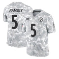 Choea P.Steelers #5 Jalen Ramsey Player Arctic Camo Limited Salute To Service Home Game Stitched Jerseys