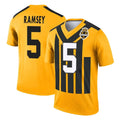 Choea P.Steelers #5 Jalen Ramsey Player Gold Legend Limited 1933 Throwback Performance Home Game Stitched Jerseys