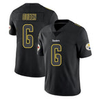 Choea P.Steelers #6 Patrick Queen Player Black Impact Limited Home Game Stitched Jerseys
