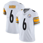 Choea P.Steelers #6 Patrick Queen Player White Limited Vapor Untouchable Home Game Stitched Jerseys