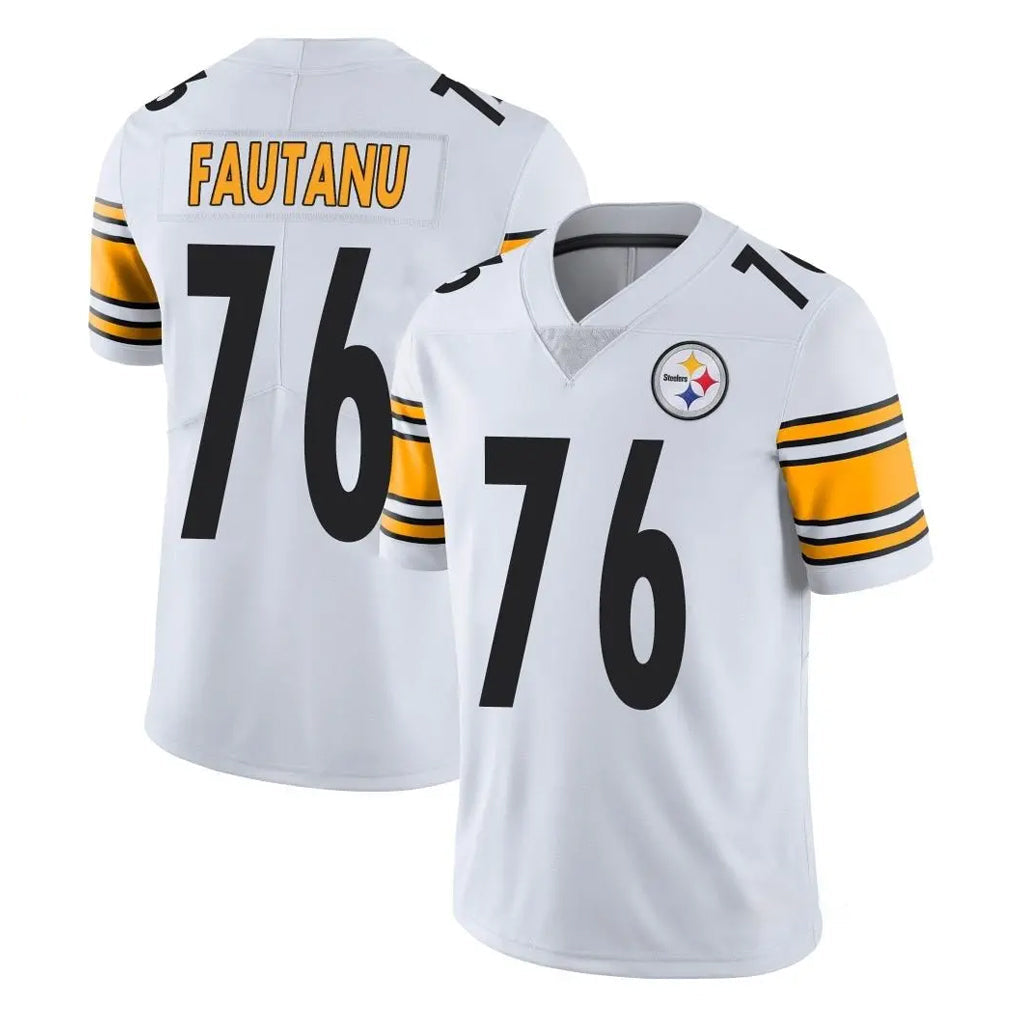 Choea P.Steelers #76 Troy Fautanu Player White Limited Vapor Untouchable Home Game Stitched Jerseys