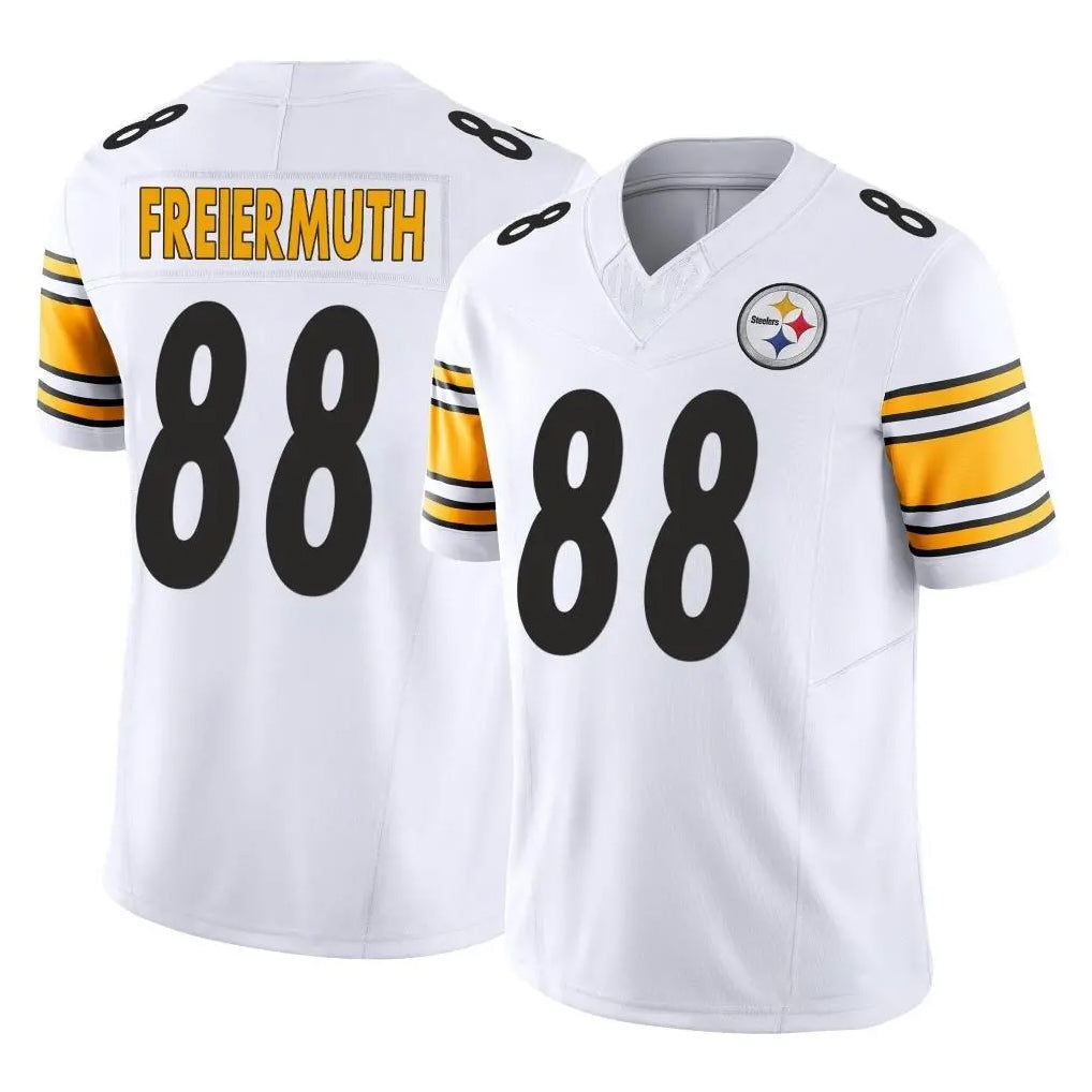 Choea P.Steelers #88 Pat Freiermuth Player White Limited Vapor F.U.S.E. Home Game Stitched Jerseys