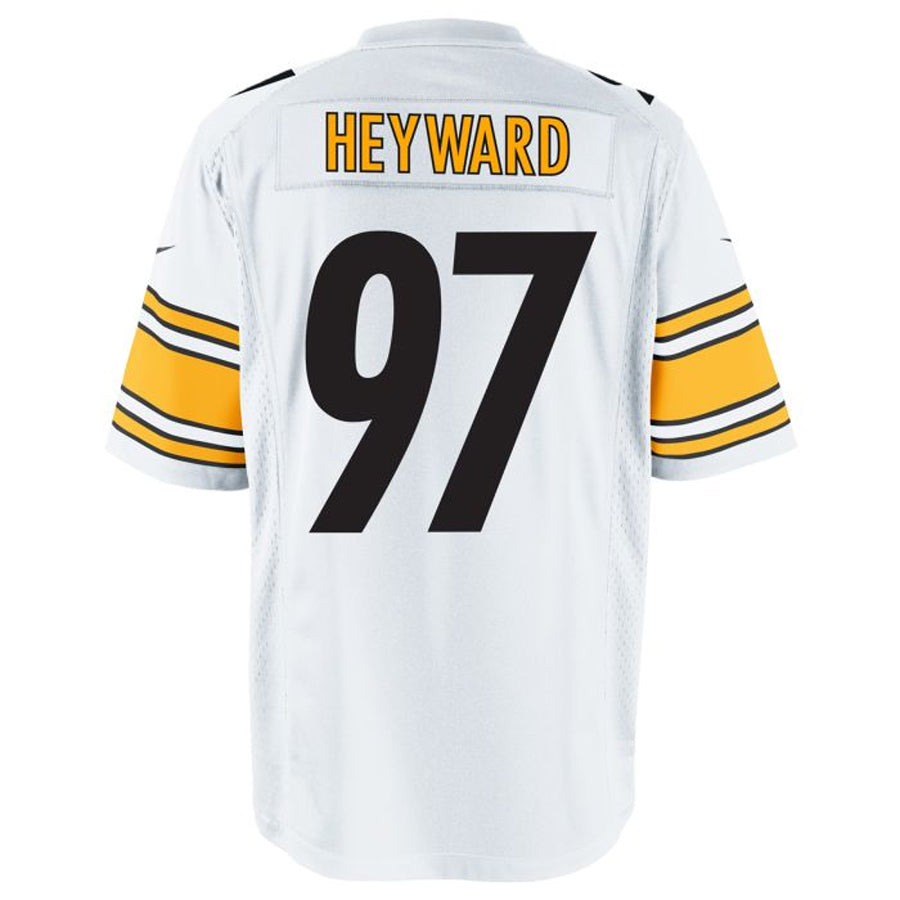 Choea P.Steelers #97 Cameron Heyward Player White Game Stitched Jerseys