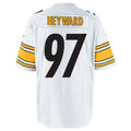 Choea P.Steelers #97 Cameron Heyward Player White Game Stitched Jerseys