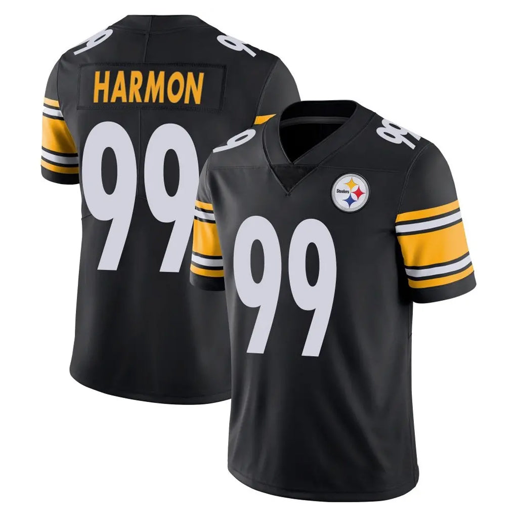 Choea P.Steelers #99 Derrick Harmon Player Black Limited Vapor Untouchable Home Game Stitched Jerseys