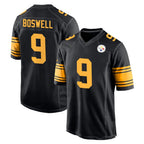 Choea P.Steelers #9 Chris Boswell Player Black Color Rush Home Game Stitched Jerseys