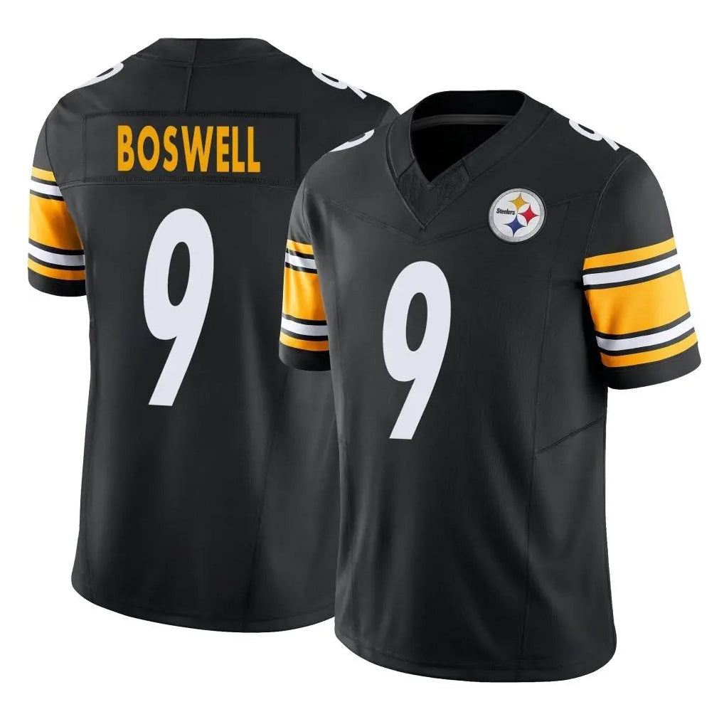 Choea P.Steelers #9 Chris Boswell Player Black Limited Vapor F.U.S.E. Home Game Stitched Jerseys