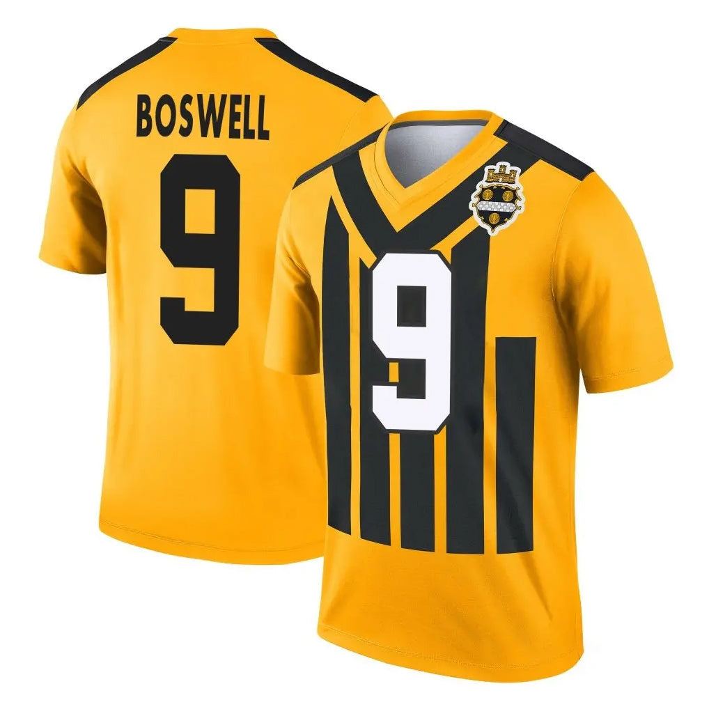 Choea P.Steelers #9 Chris Boswell Player Gold Legend Limited 1933 Throwback Performance Home Game Stitched Jerseys