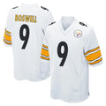 Choea P.Steelers #9 Chris Boswell Player White Home Game Stitched Jerseys