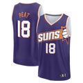 Choea P.Suns #18 Koa Peat Fanatics Purple Fast Break Jerseys - Icon Edition