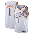 Choea P.Suns #1 Devin Booker White Swingman Jerseys - Association Edition