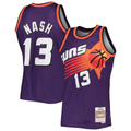 Choea P.Sunss #13 Steve Nash Mitchell & Ness Purple 1996-1997 Hardwood Classics Swingman Jerseys