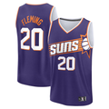 Choea P.Sunss #20 Rasheer Fleming Fanatics Purple Fast Break Replica Jerseys - Icon Edition