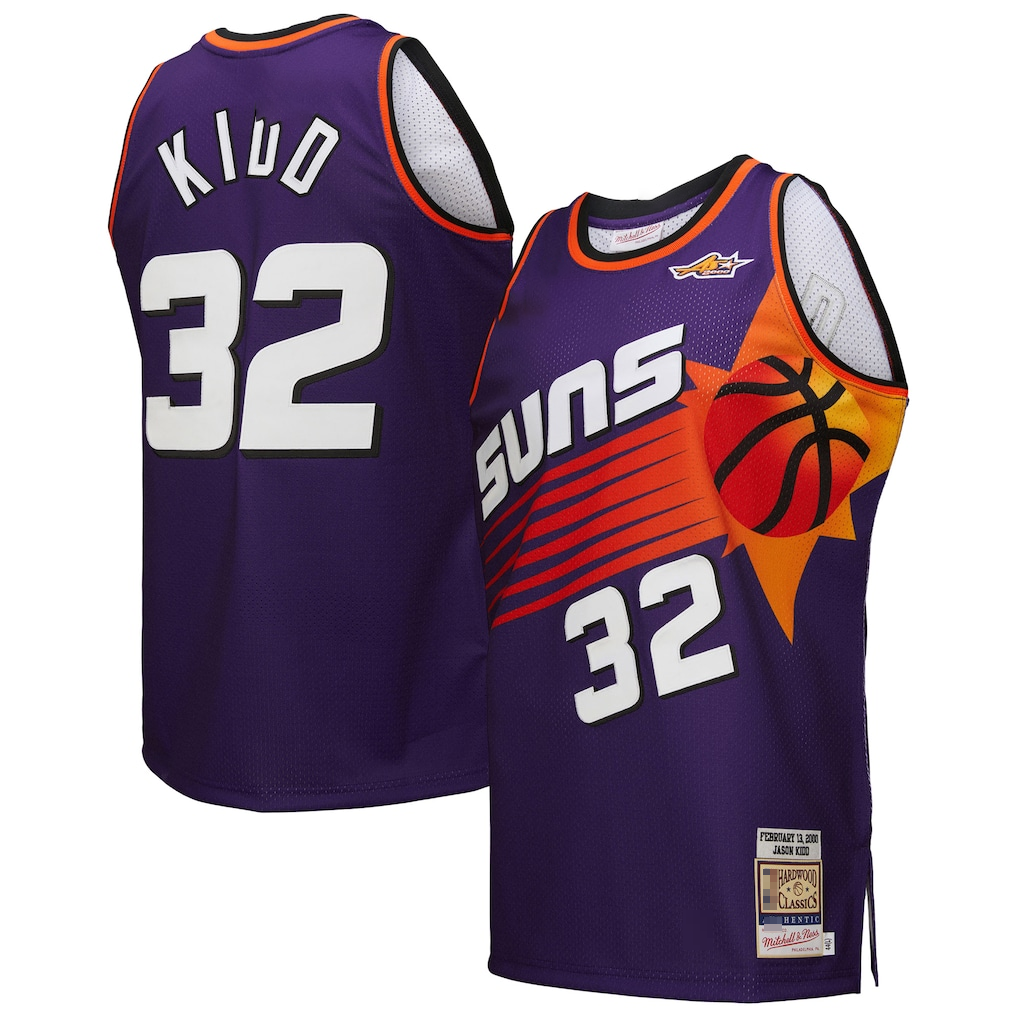 Choea P.Sunss #32 Jason Kidd Mitchell & Ness Purple 2000 All-Star Game Authentic Jerseys