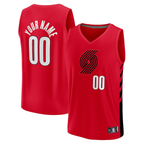 Choea PT.Blazers Fanatics Red Fast Break Replica Jerseys - Statement Edition
