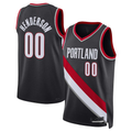 Choea PT.Blazers #00 Scoot Henderson Black 2023 NBA Draft Swingman Jerseys - Icon Edition