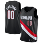 Choea PT.Blazers #00 Scoot Henderson Black Swingman Jerseys - Icon Edition