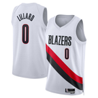Choea PT.Blazers #0 Damian Lillard Red Swingman Jerseys - Statement Edition