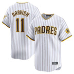 Choea S.Diego Padres #11 Yu Darvish Player White Home Limited Stitched Jerseys