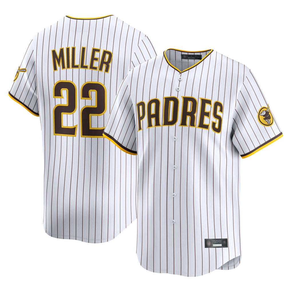 Choea S.Diego Padres #22 Mason Miller Player White Home Limited Stitched Jerseys
