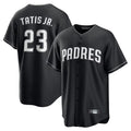 Choea S.Diego Padres #23 Fernando Tatis Jr Player Black Home Game Stitched Jerseys