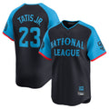 Choea S.Diego Padres #23 Fernando Tatis Jr Player Navy National League All-Star Game Limited Stitched Jerseys