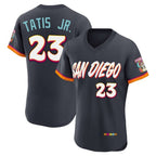 Choea S.Diego Padres #23 Fernando Tatis Jr Player Obsidian 2026 City Connect Home Elite T-shirt Stitched Jerseys