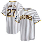 Choea S.Diego Padres #27 Nick Pivetta Player White Home Game Stitched Jerseys