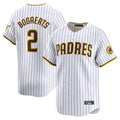 Choea S.Diego Padres #2 Xander Bogaerts Player White Home Limited Stitched Jerseys