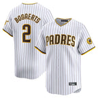 Choea S.Diego Padres #2 Xander Bogaerts Player White Home Limited Stitched Jerseys