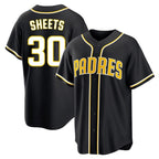 Choea S.Diego Padres #30 Gavin Sheets Player Black 2026 Fashion Home Stitched Jerseys